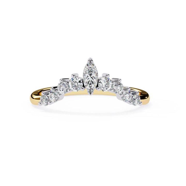 Tiara Wedding Band
