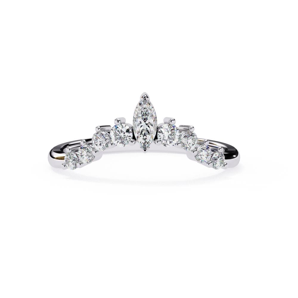 Tiara Wedding Band