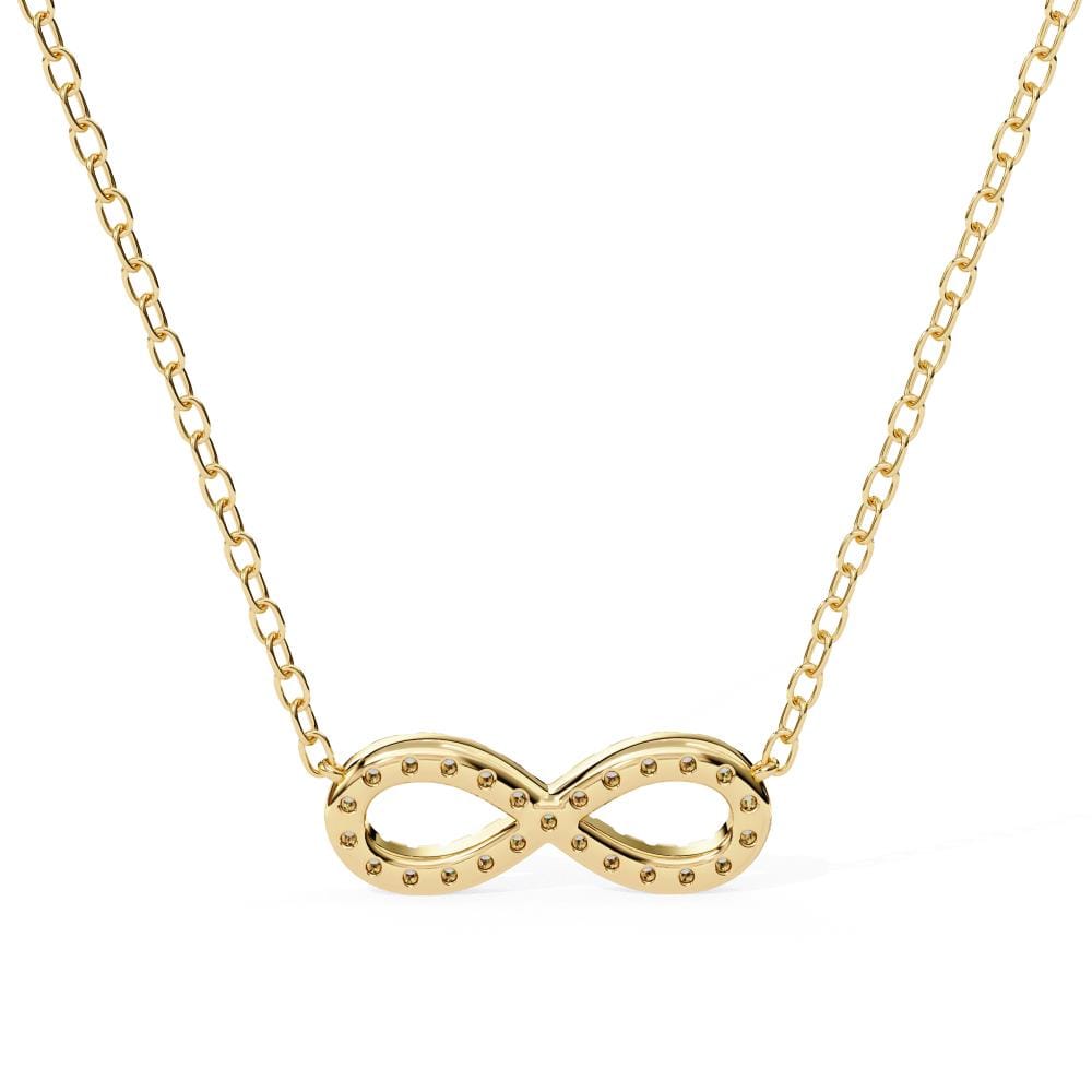 Infinity Diamond necklace