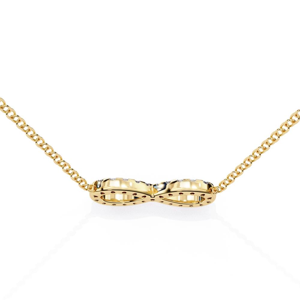 Infinity Diamond necklace
