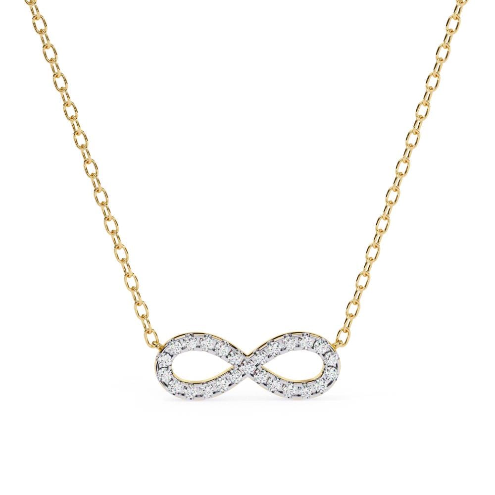 Infinity Diamond necklace