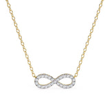 Infinity Diamond necklace
