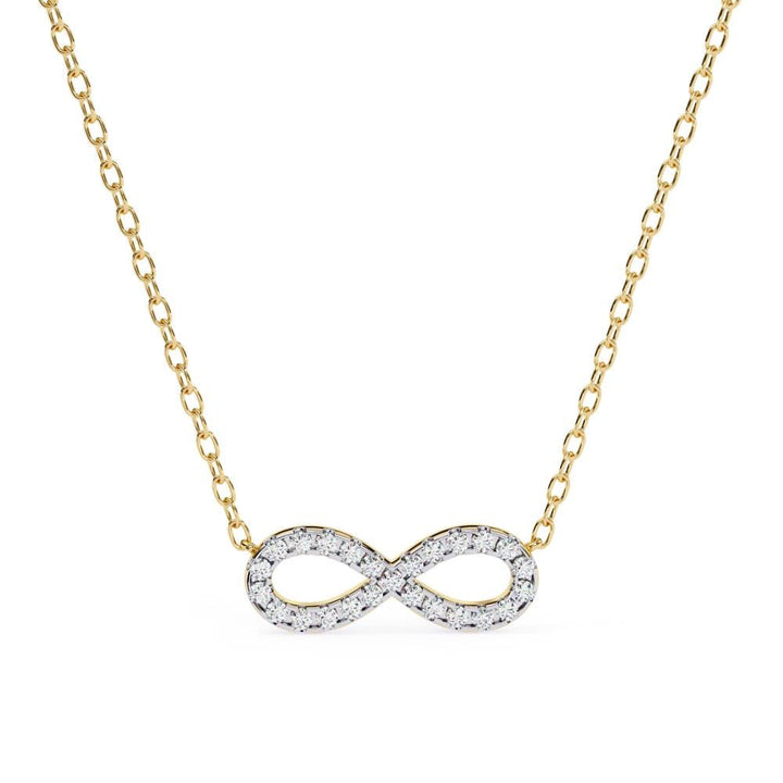 Infinity Diamond necklace
