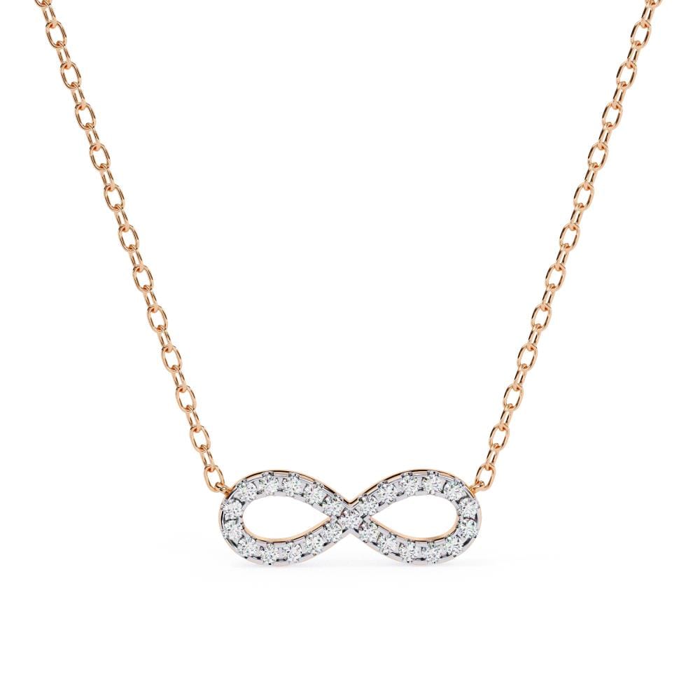 Infinity Diamond necklace