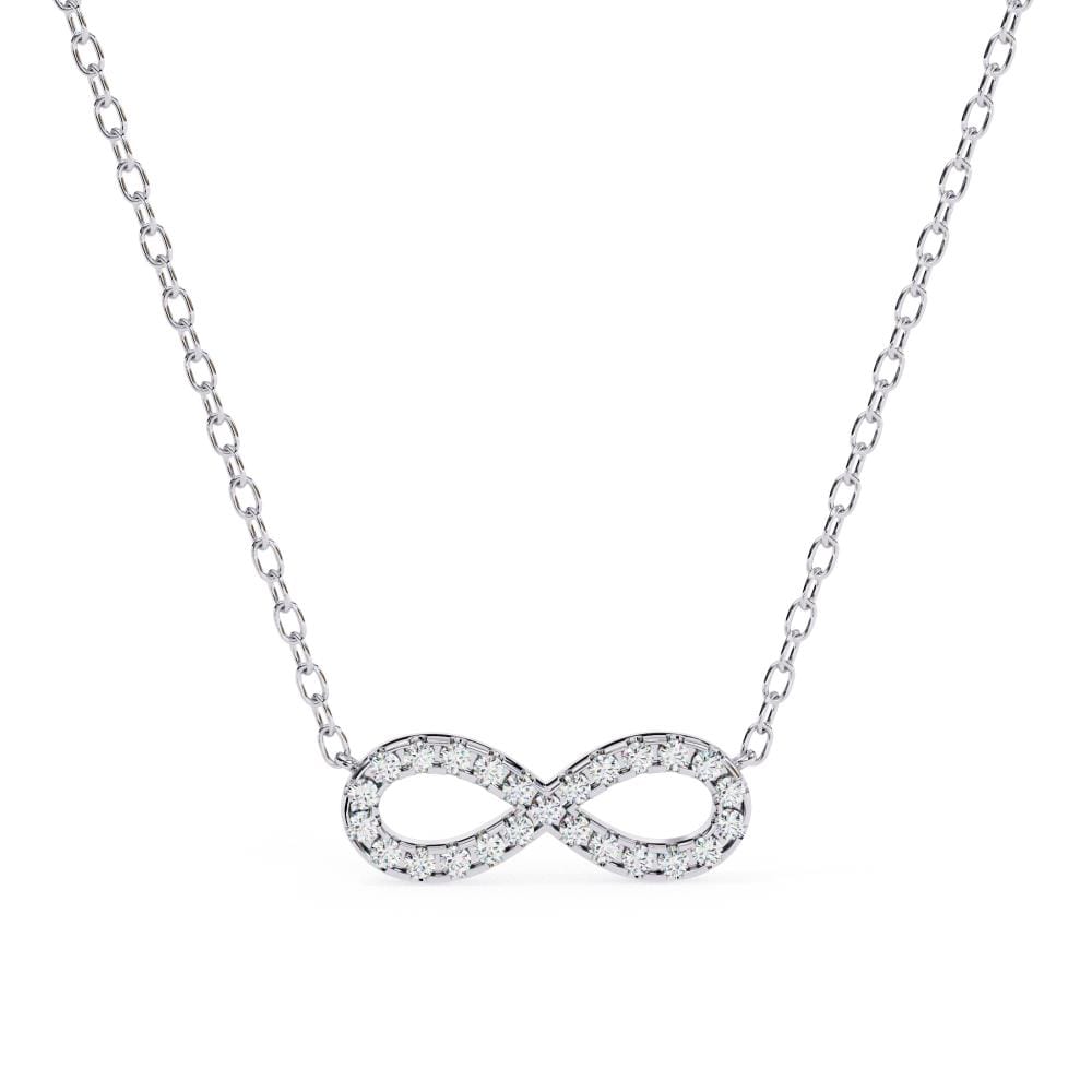 Infinity Diamond necklace
