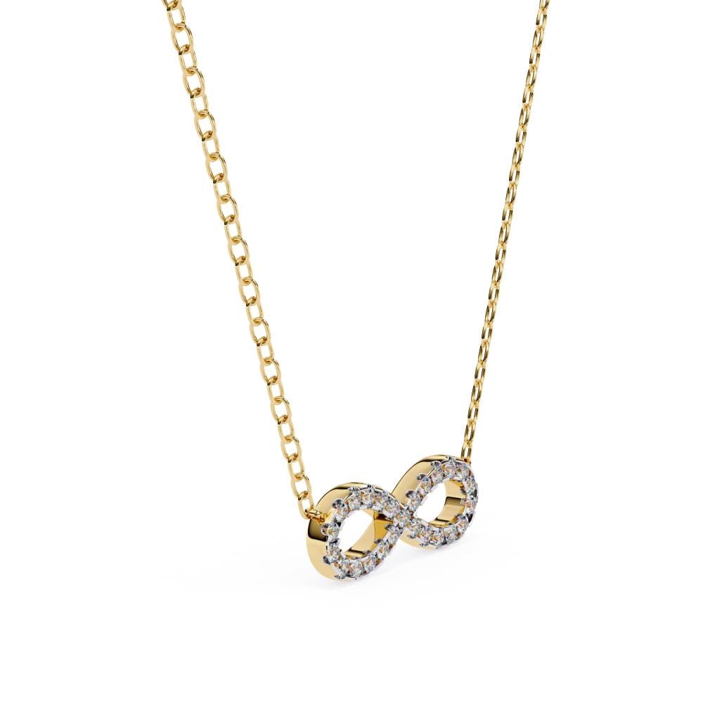 Infinity Diamond necklace