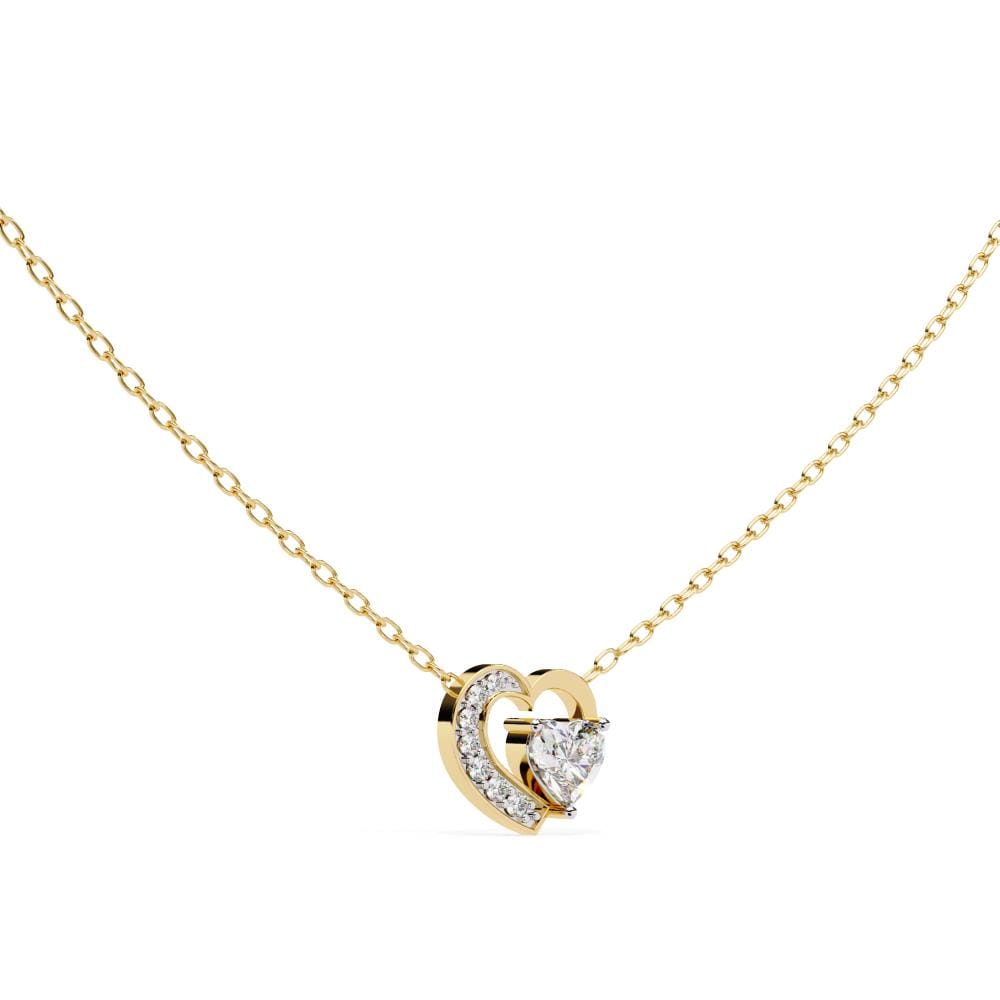 Heart Classic Pendant with Chain
