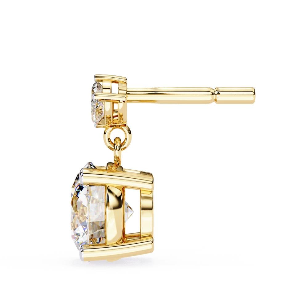 Round and Marquise Dangle & Drop Earrings