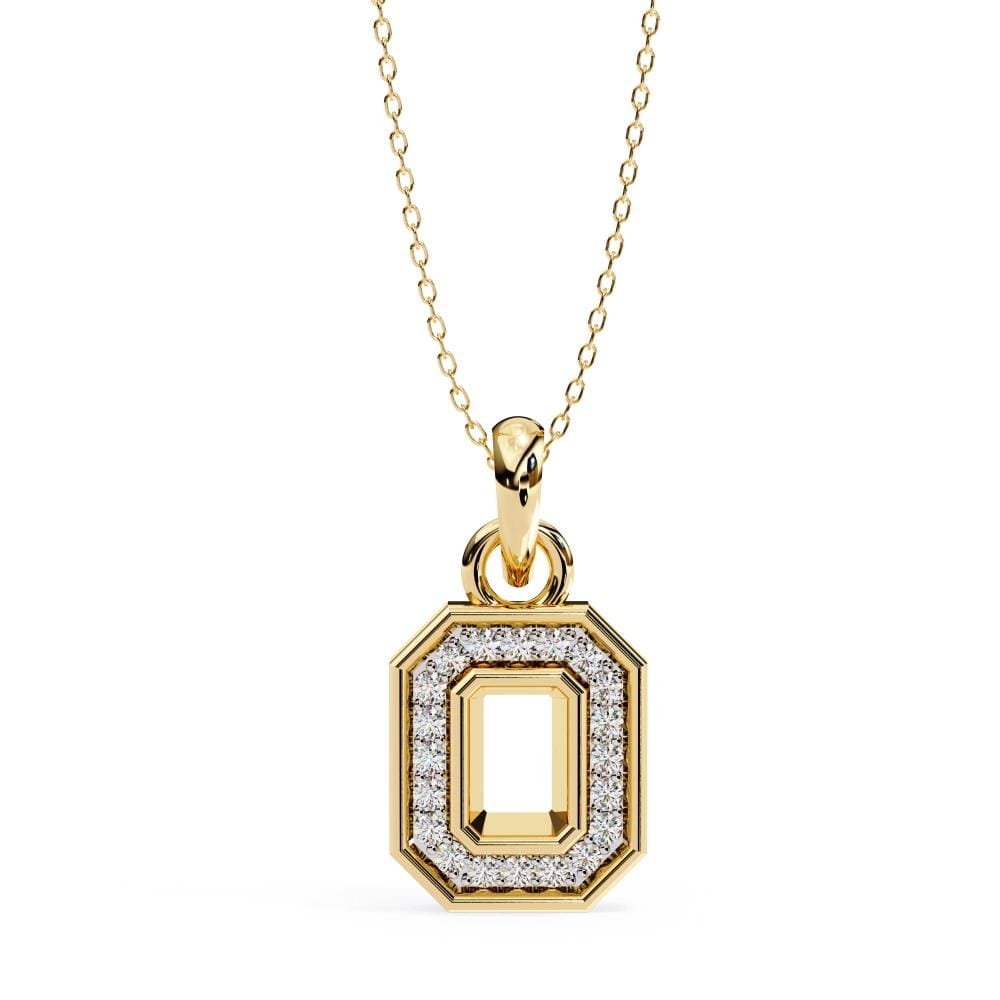 Emerald Shape Necklace