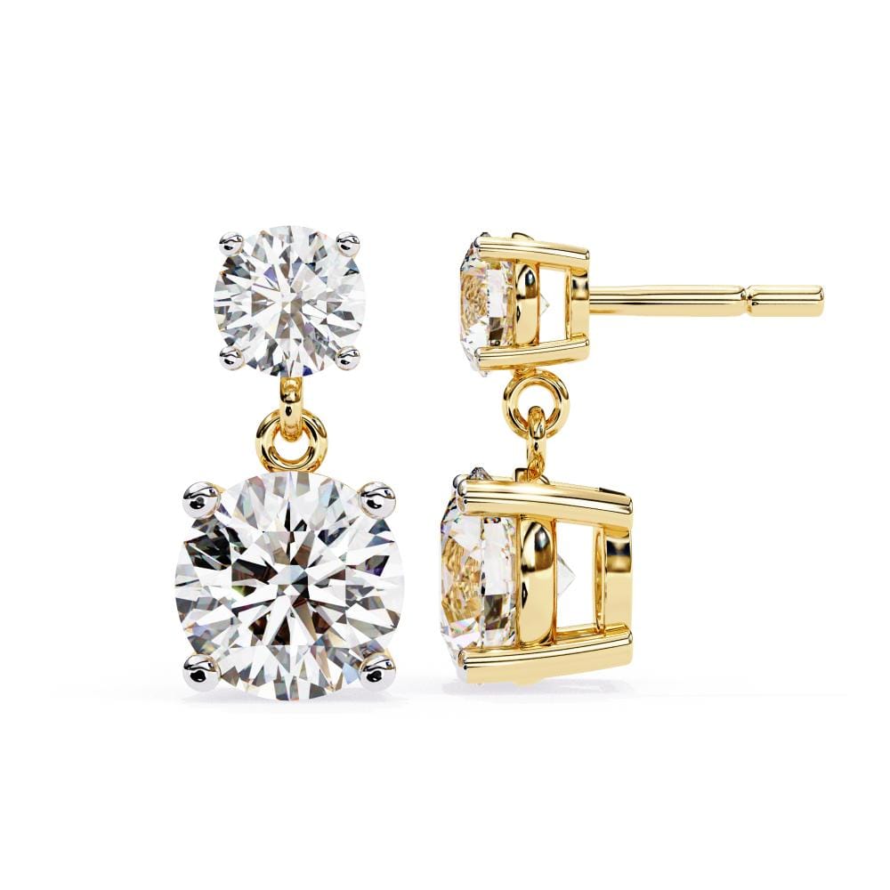 Round Dangle & Drop Earrings