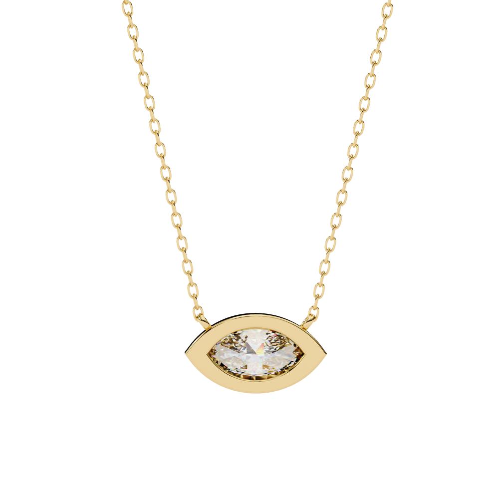 East West Marquise Necklace