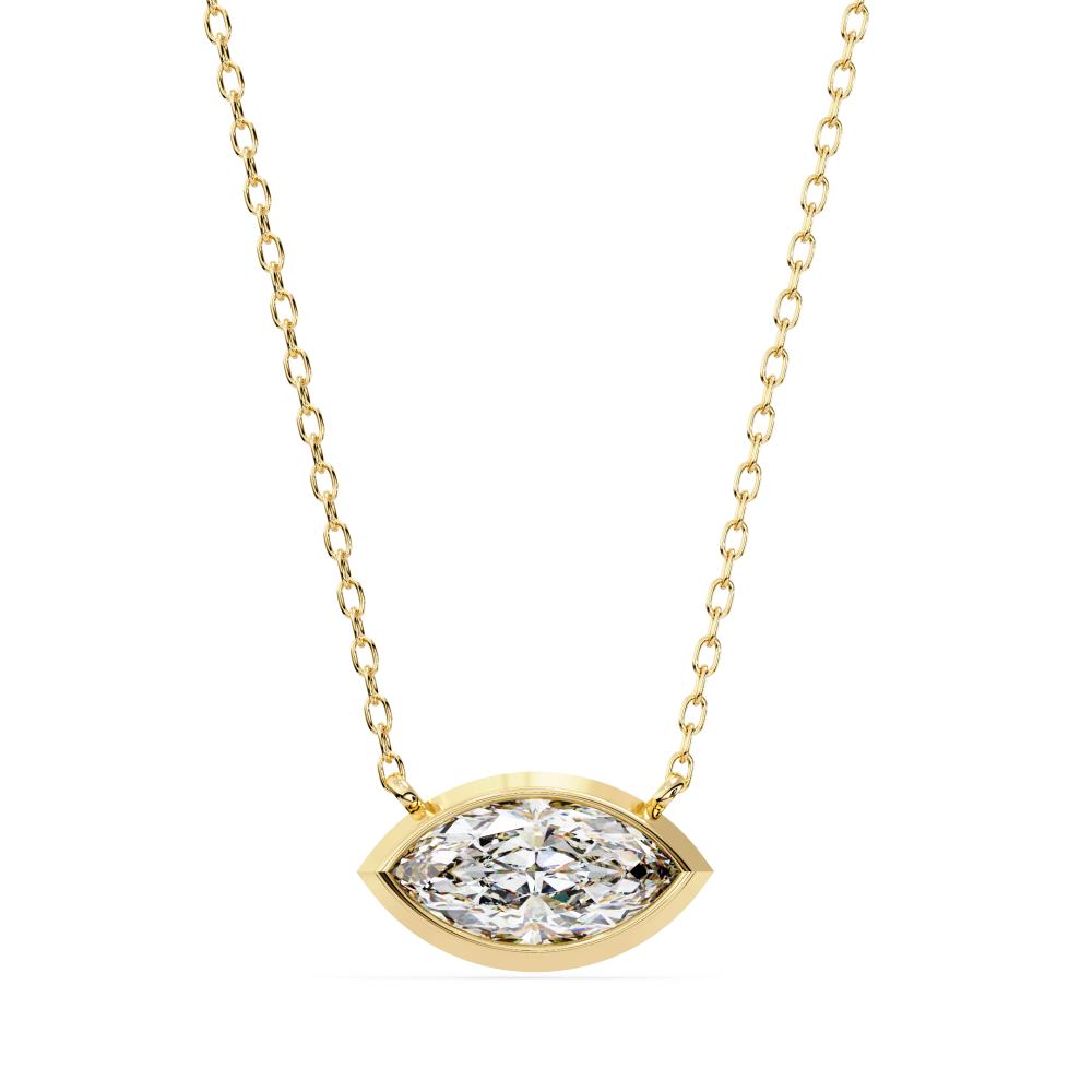 East West Marquise Necklace