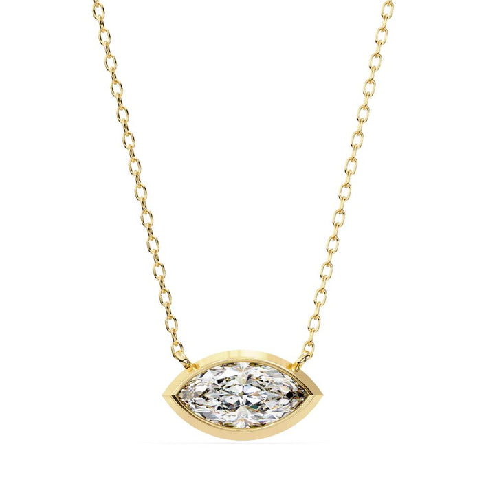 East West Marquise Necklace