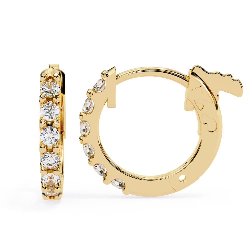 Round Hoops Earrings