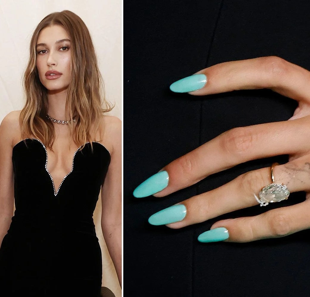 hailey bieber engagement ring