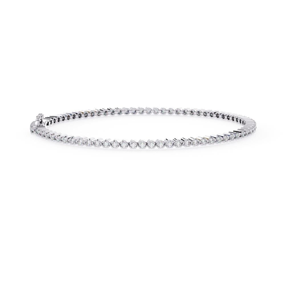 Round Enchanted Brilliance Moissanite Bracelet