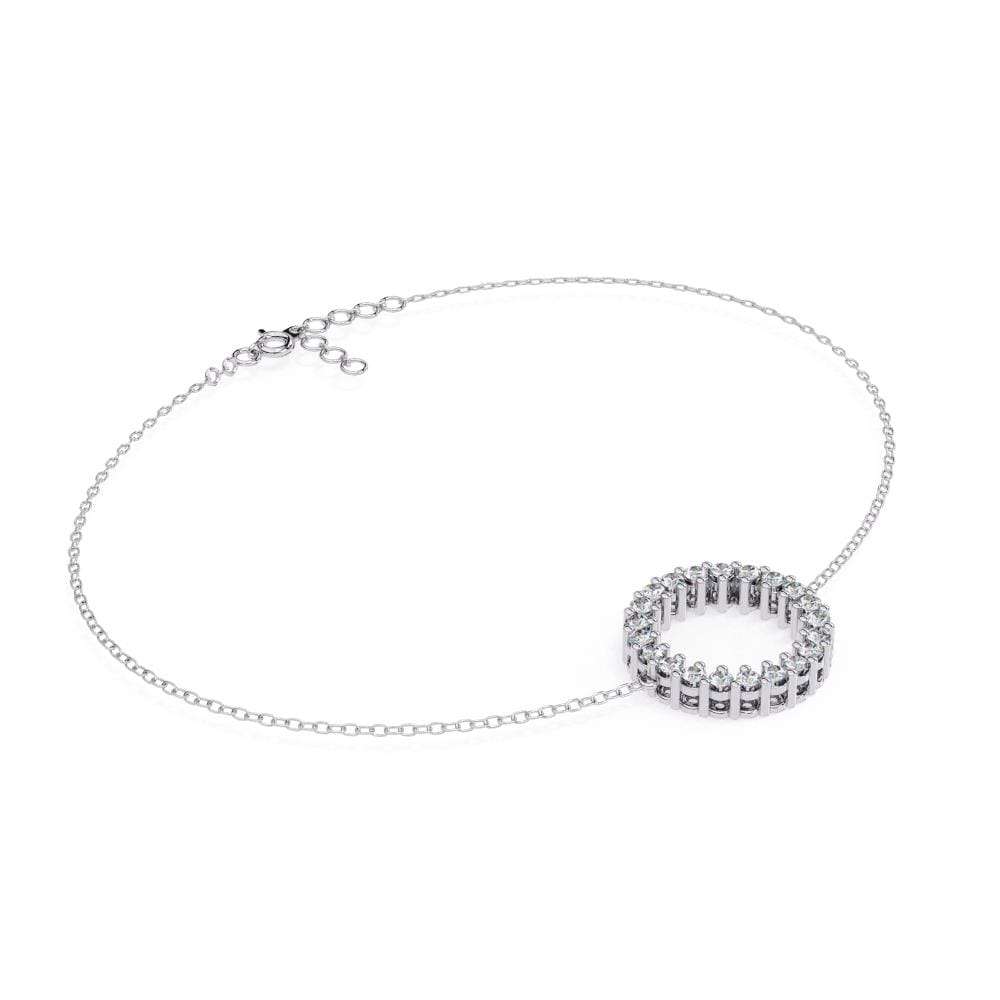Circle Diamond Bracelet