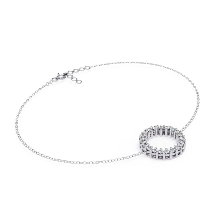 Circle Diamond Bracelet