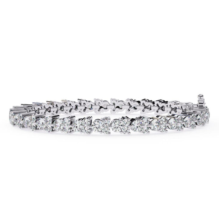 Miracle Set Moissanite Diamond Bracelet