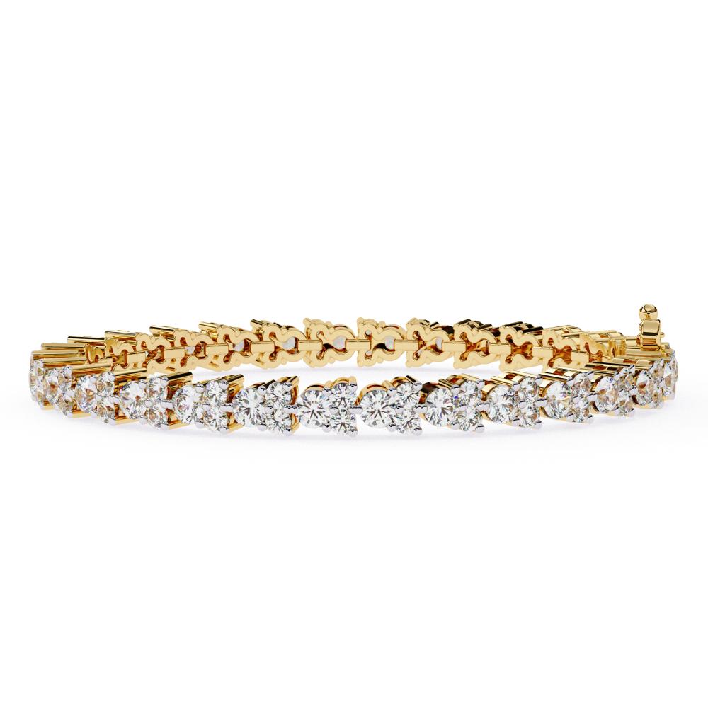 Miracle Set Moissanite Diamond Bracelet