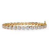 miracle set diamond bracelet