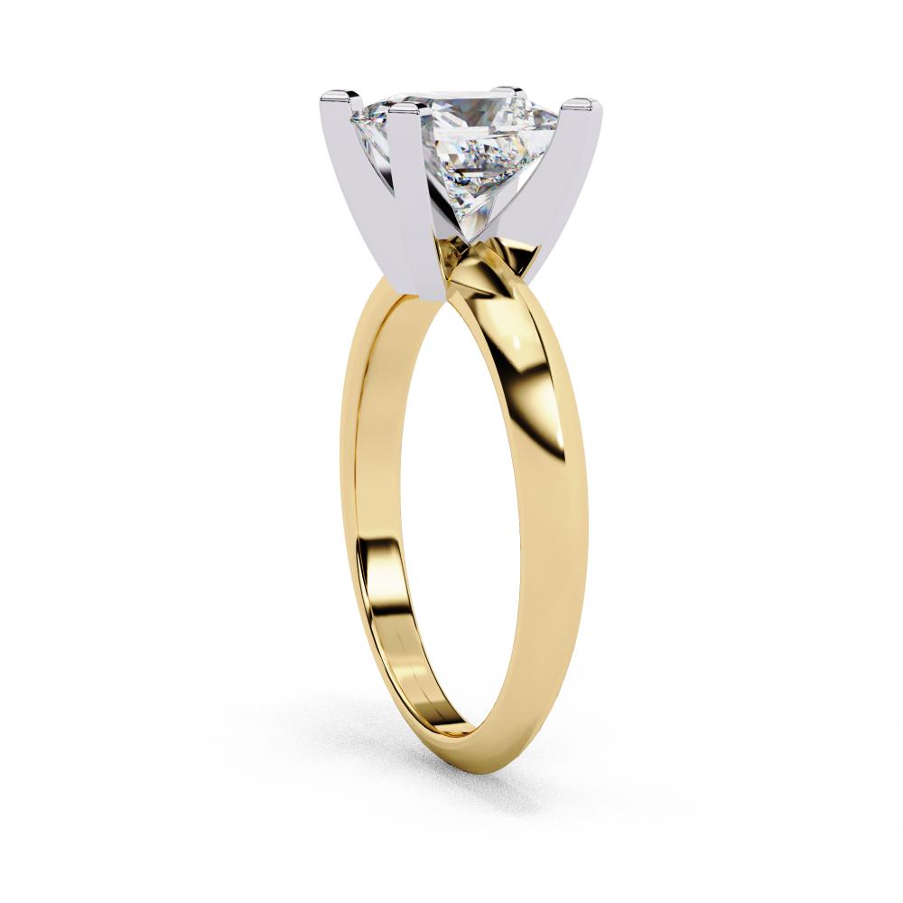 Princess Solitaire Engagement Ring