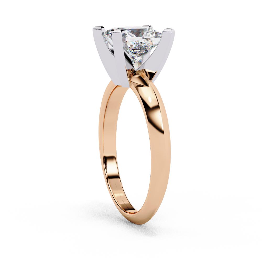 Princess Solitaire Engagement Ring