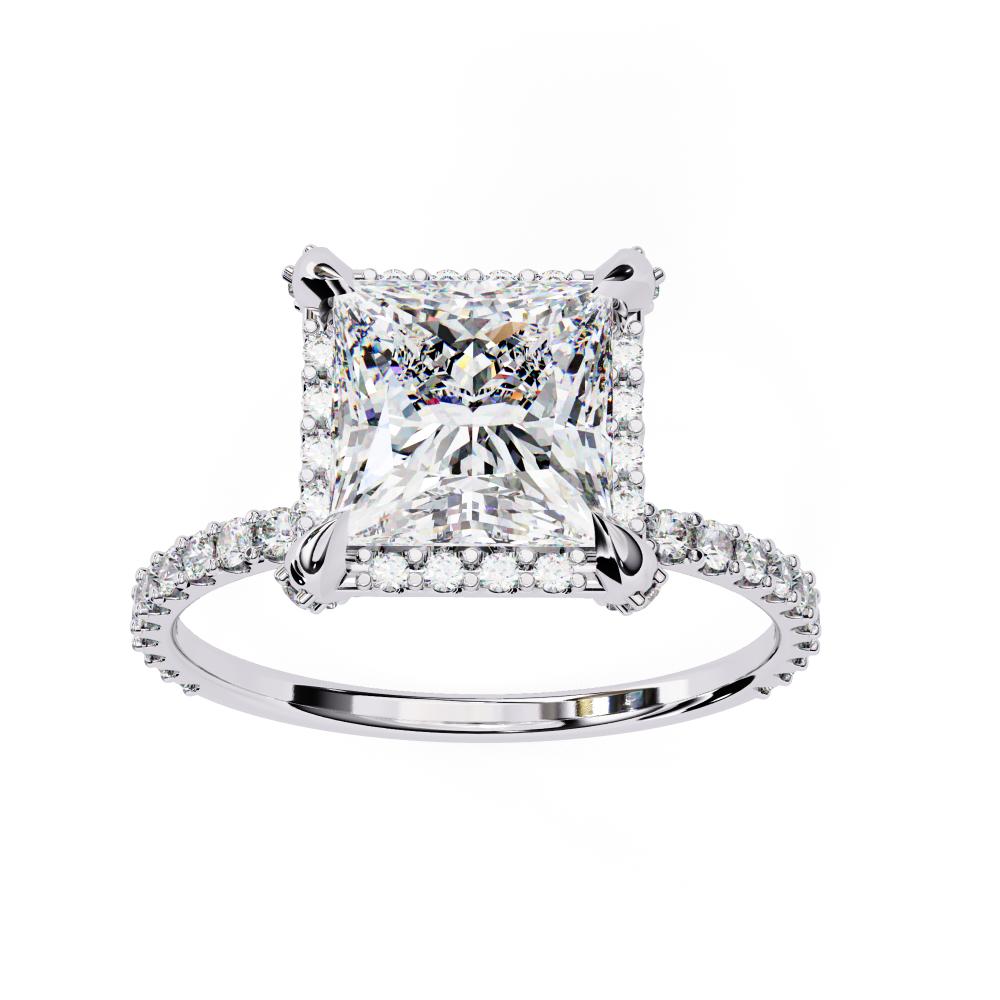 Signature Princess Halo Ring