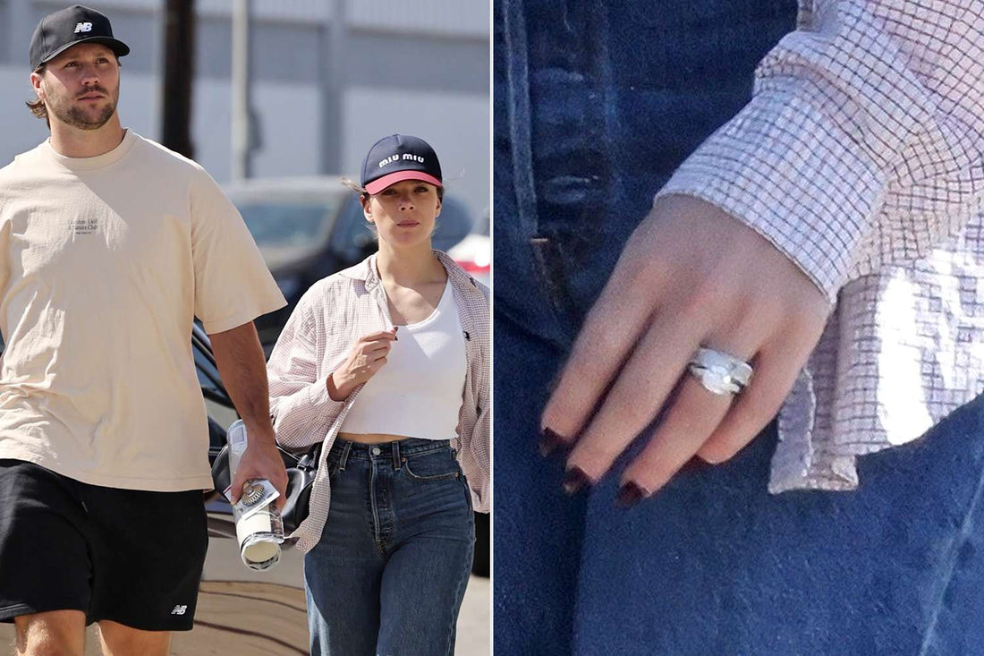 Josh Allen engagement ring