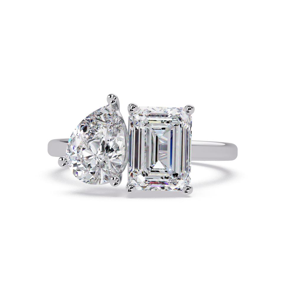 Toi Et Moi Cocktail Ring