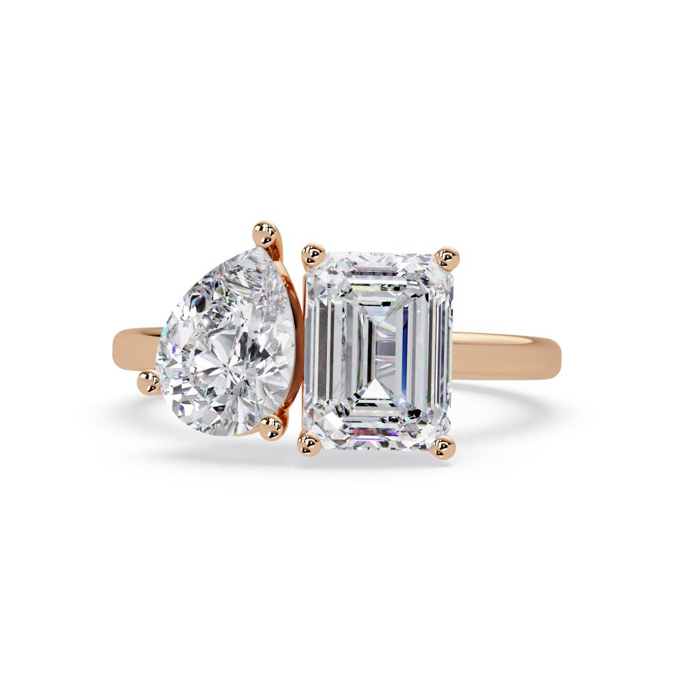 Toi Et Moi Cocktail Ring