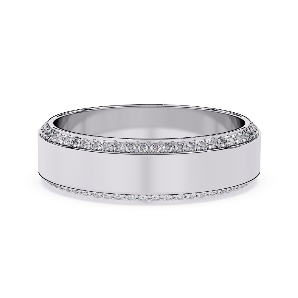 Indem Style Diamond Wedding Band
