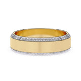 Indem Style Diamond Wedding Band