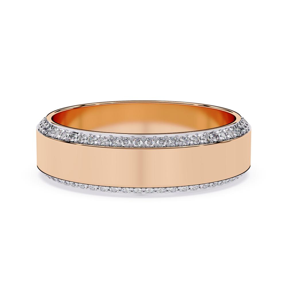 Indem Style Diamond Wedding Band