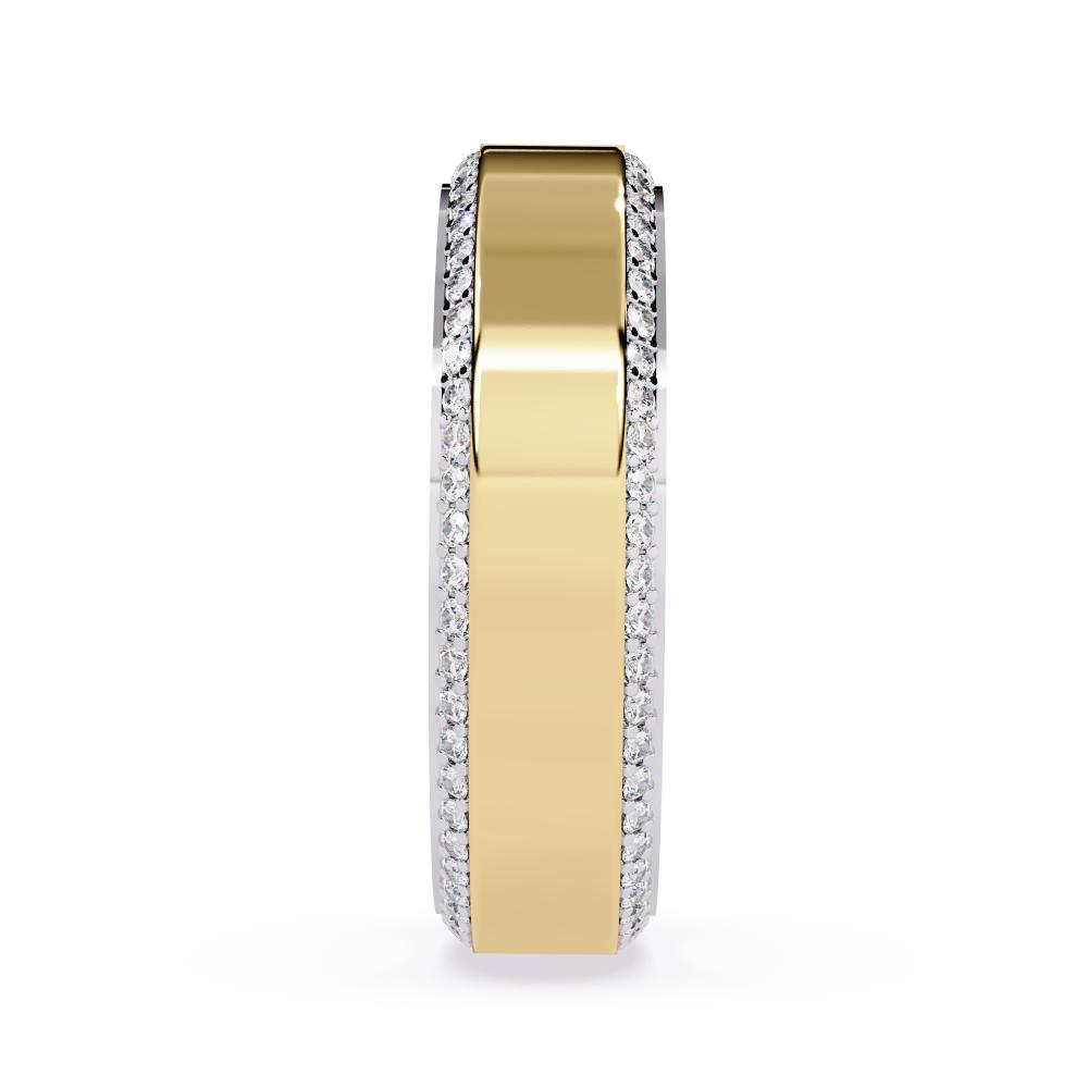 Indem Style Diamond Wedding Band