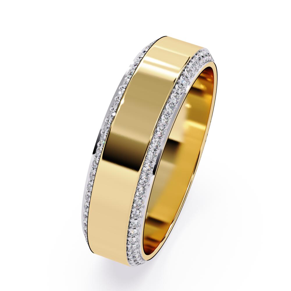 Indem Style Diamond Wedding Band