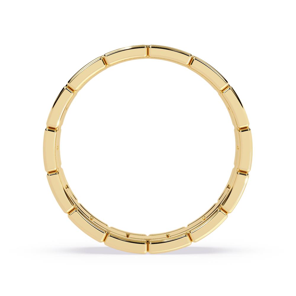 Bright Honey Wedding Band