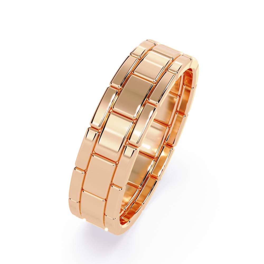 Bright Honey Wedding Band