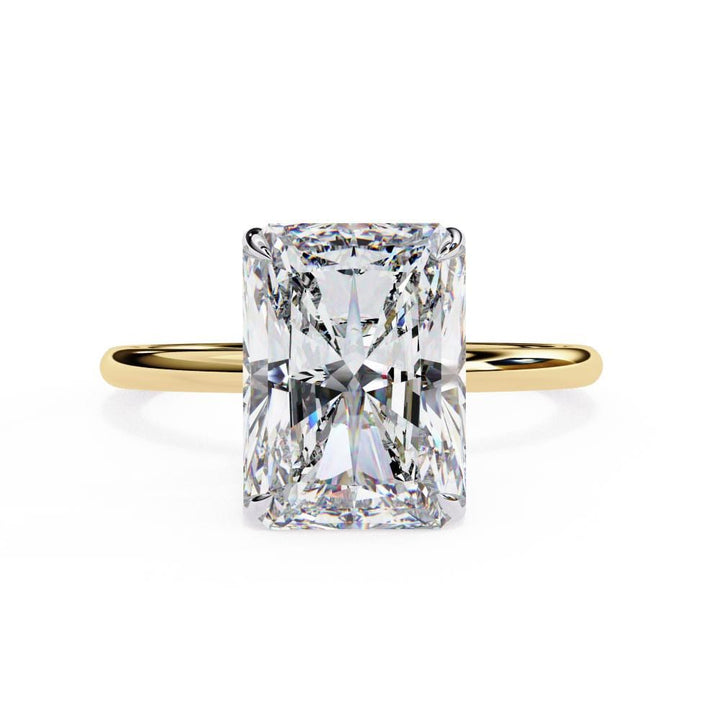 Radiant Solitaire Engagement ring