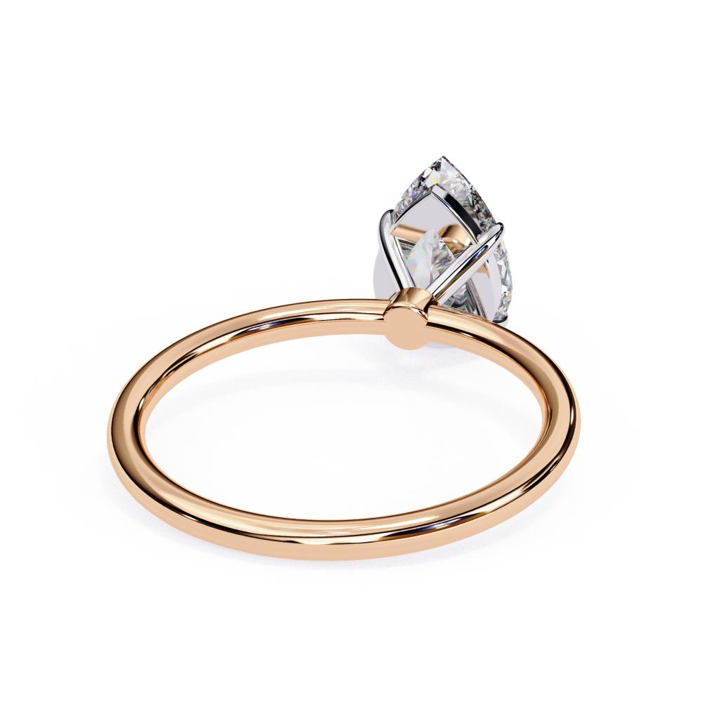 Pear Solitaire Engagement ring