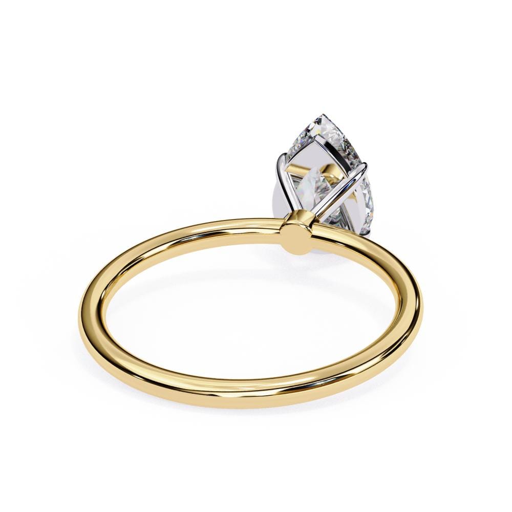 Pear Solitaire Engagement ring