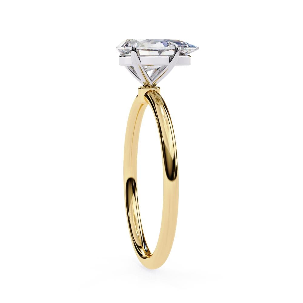 Pear Solitaire Engagement ring