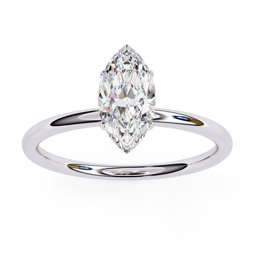 Marquise Solitaire Engagement ring