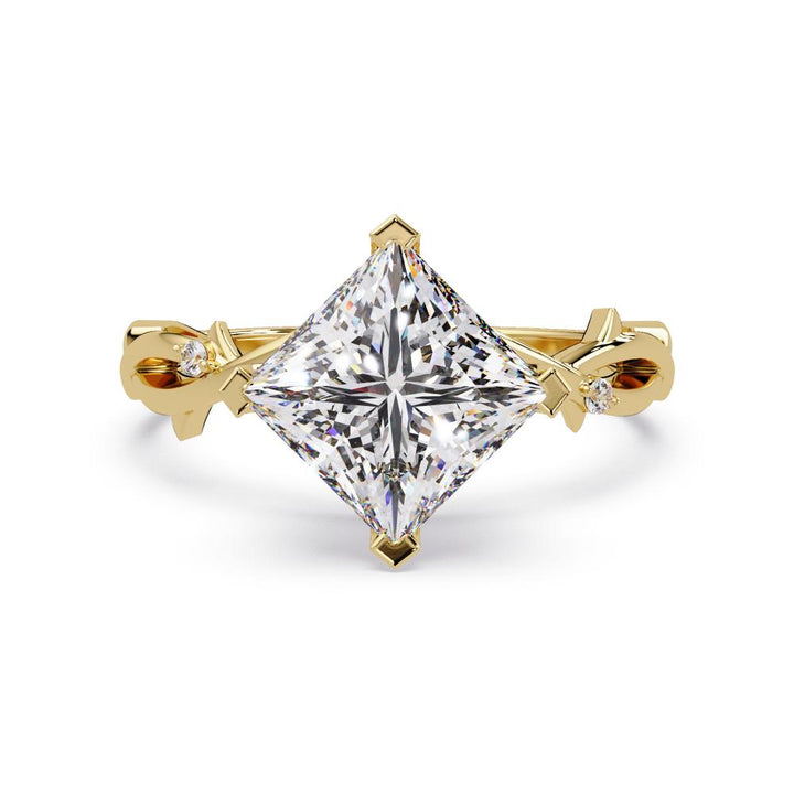 Princess Nature themed Engagement Ring