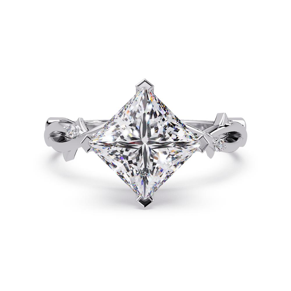 Princess Nature themed Engagement Ring