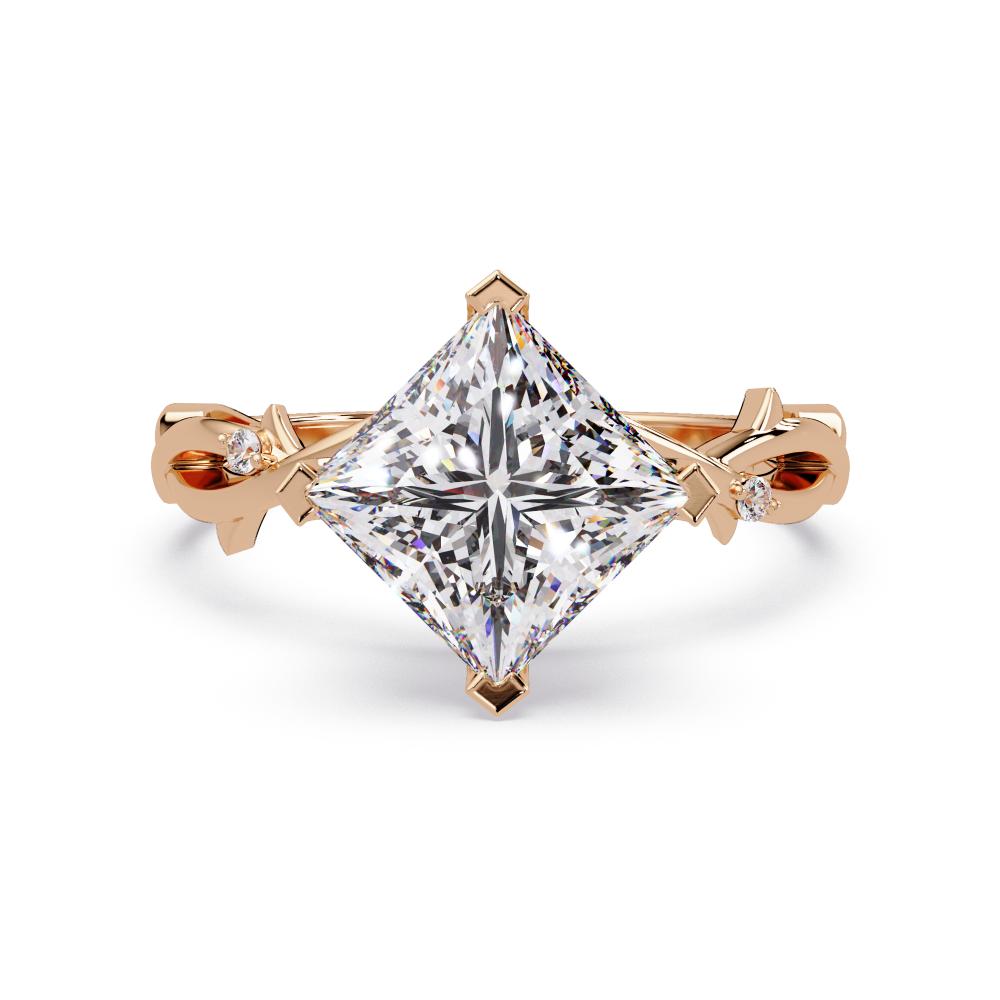 Princess Nature themed Engagement Ring
