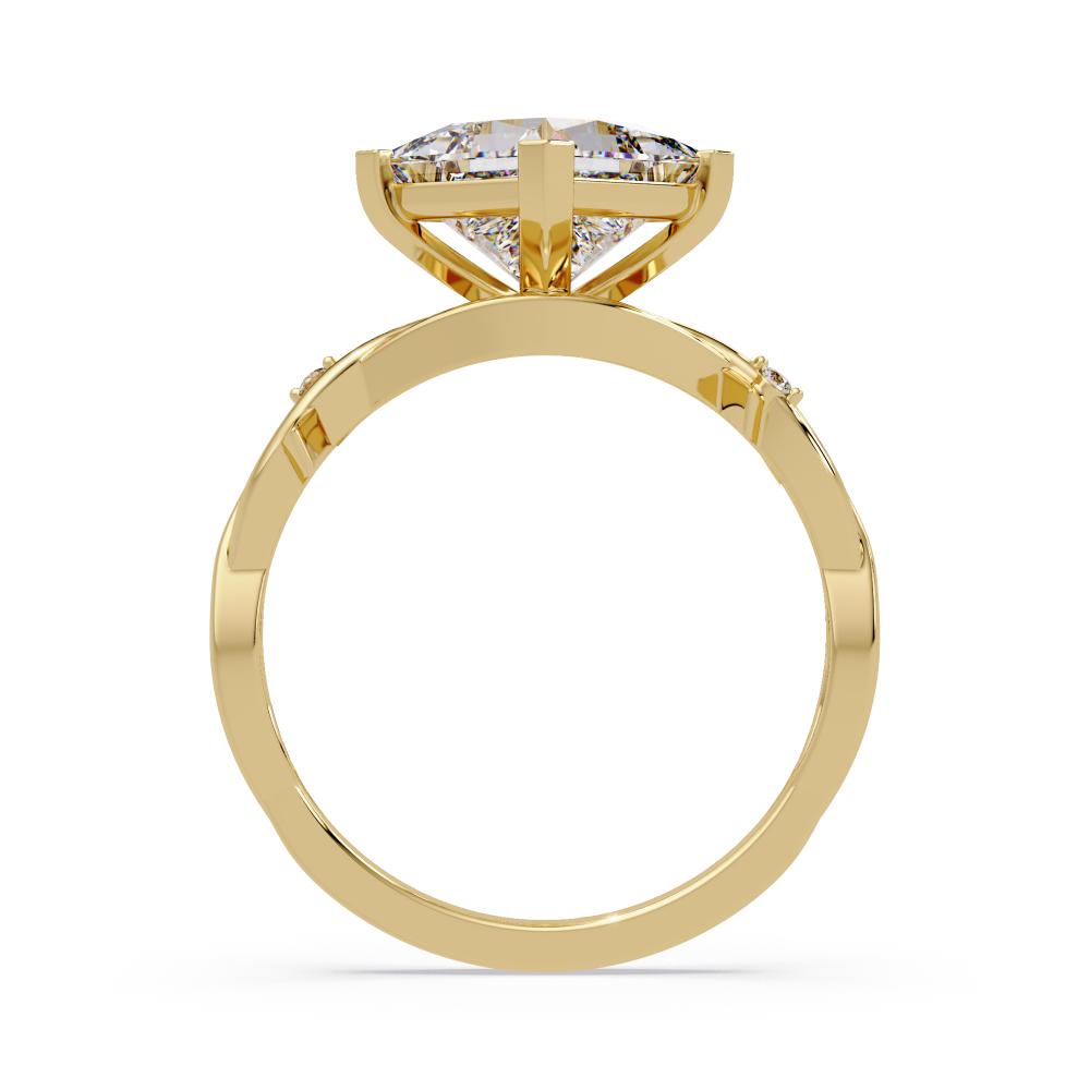 Princess Nature themed Engagement Ring