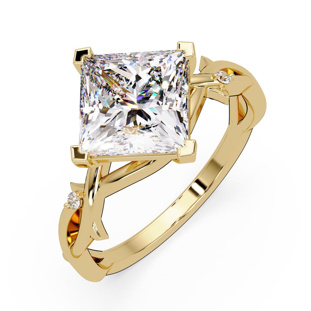 Princess Nature themed Engagement Ring