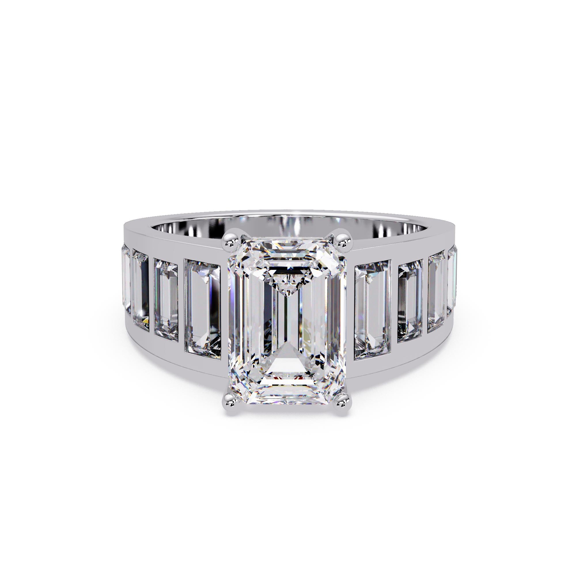 Angelina Jolie Engagement Ring White Gold
