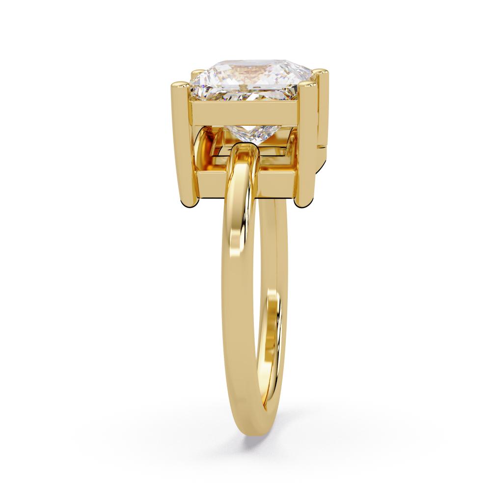 Princess & Pear Toi Et Moi Engagement ring